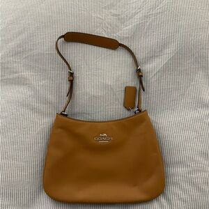 Coach Tan Leather Shoulder Bag